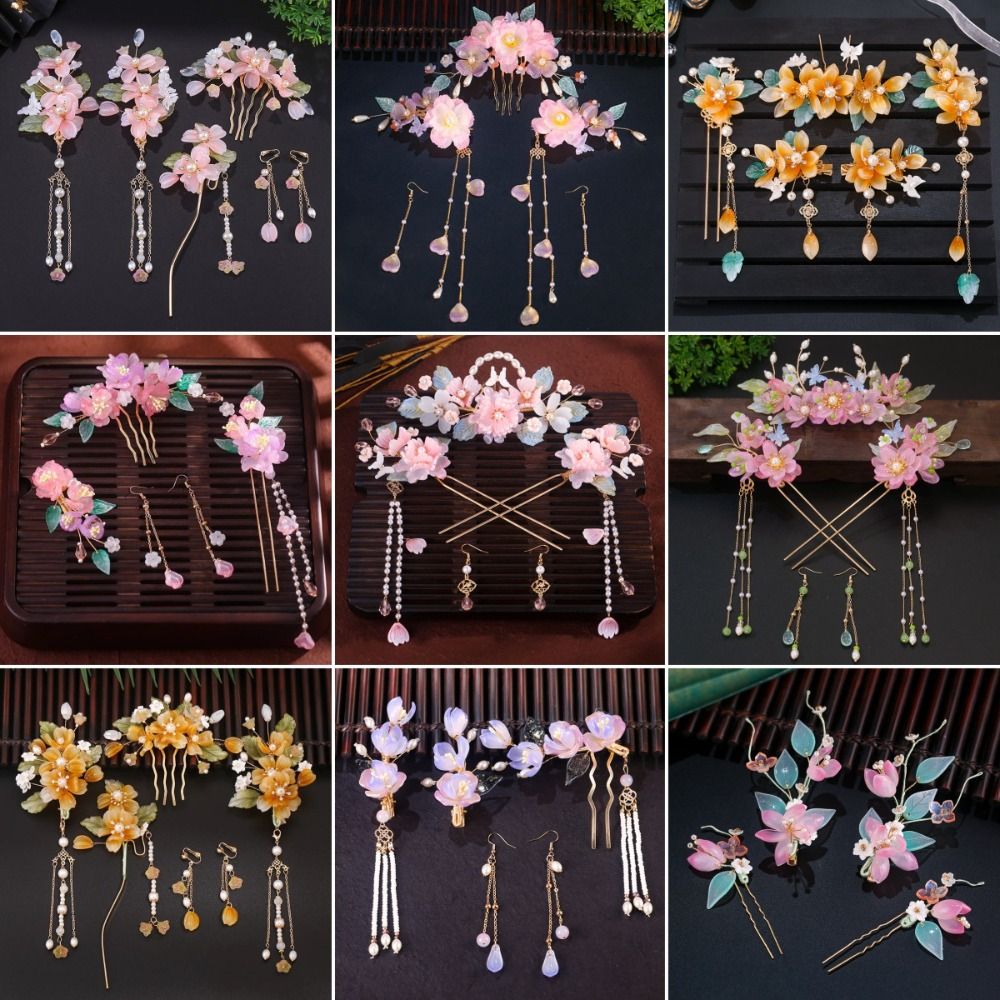 Hanbok Hair Pin - Set di forcine per capelli in