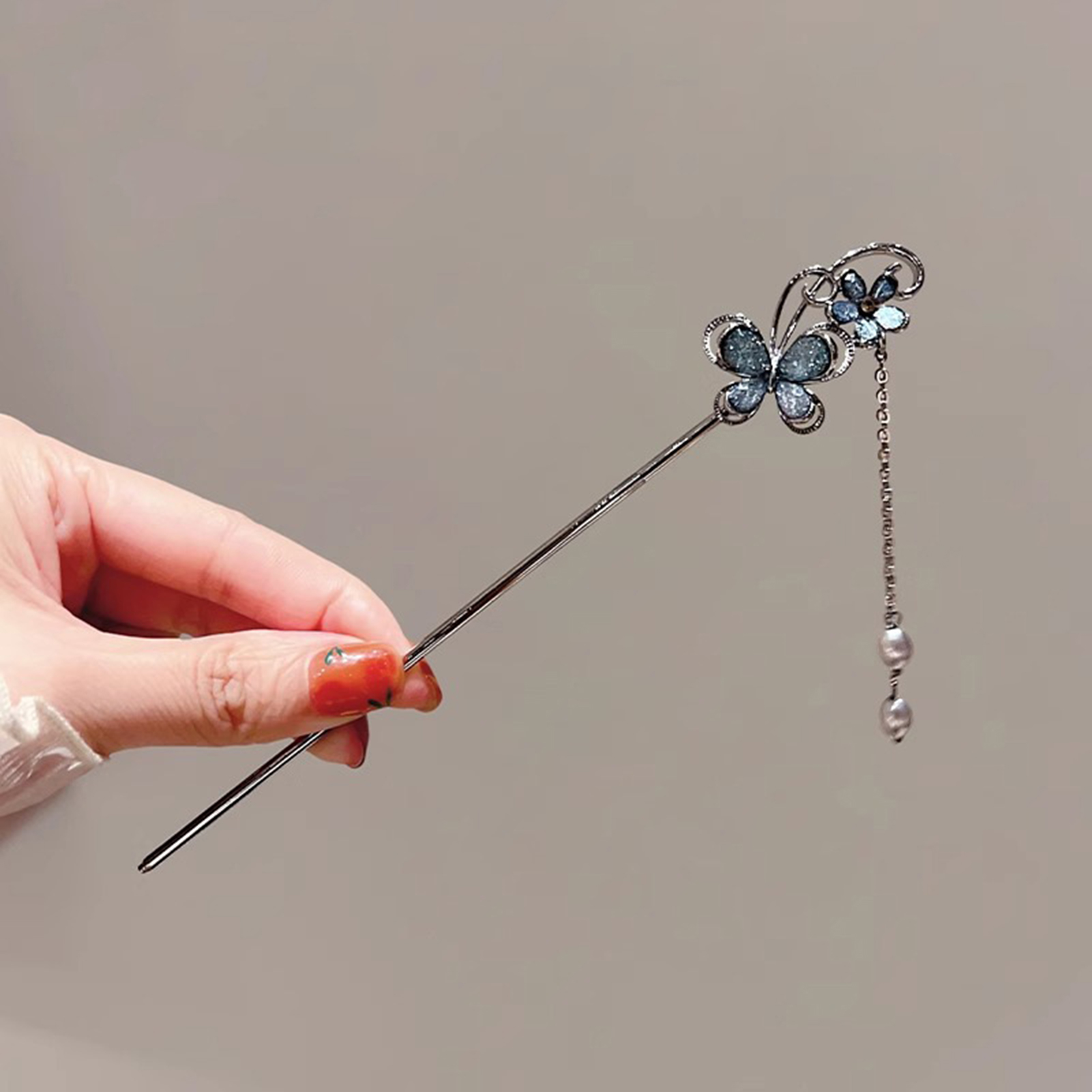 Hanbok Hair Pin - Forcine per capelli a farfalla con