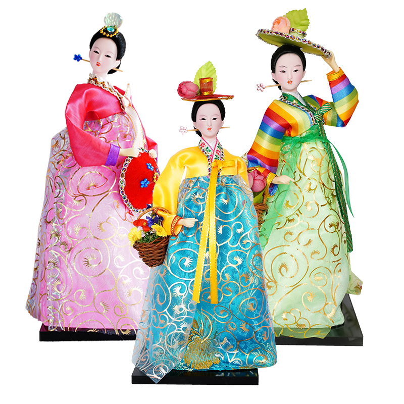 Korean Lifestyle Items - 30 cm bambola nazionale coreana matrimonio