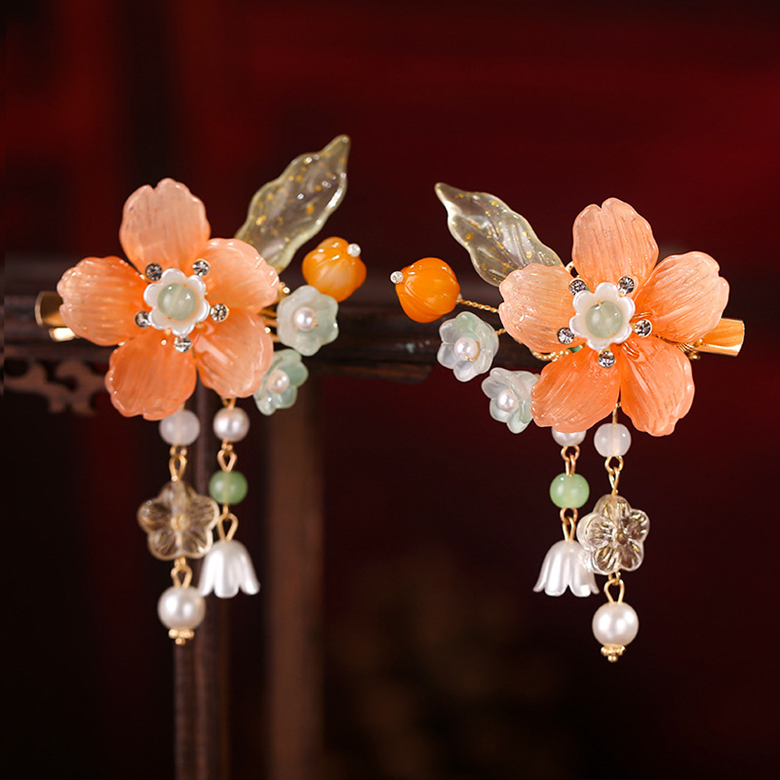 Hanbok Hair Pin - 2 fermagli per capelli retrò a