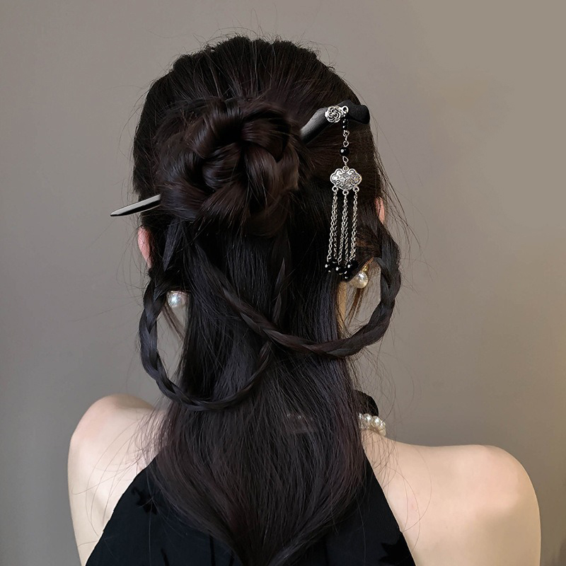 1pc stile antico cinese pittur - Hanbok Hair Pin recensione e prezzo